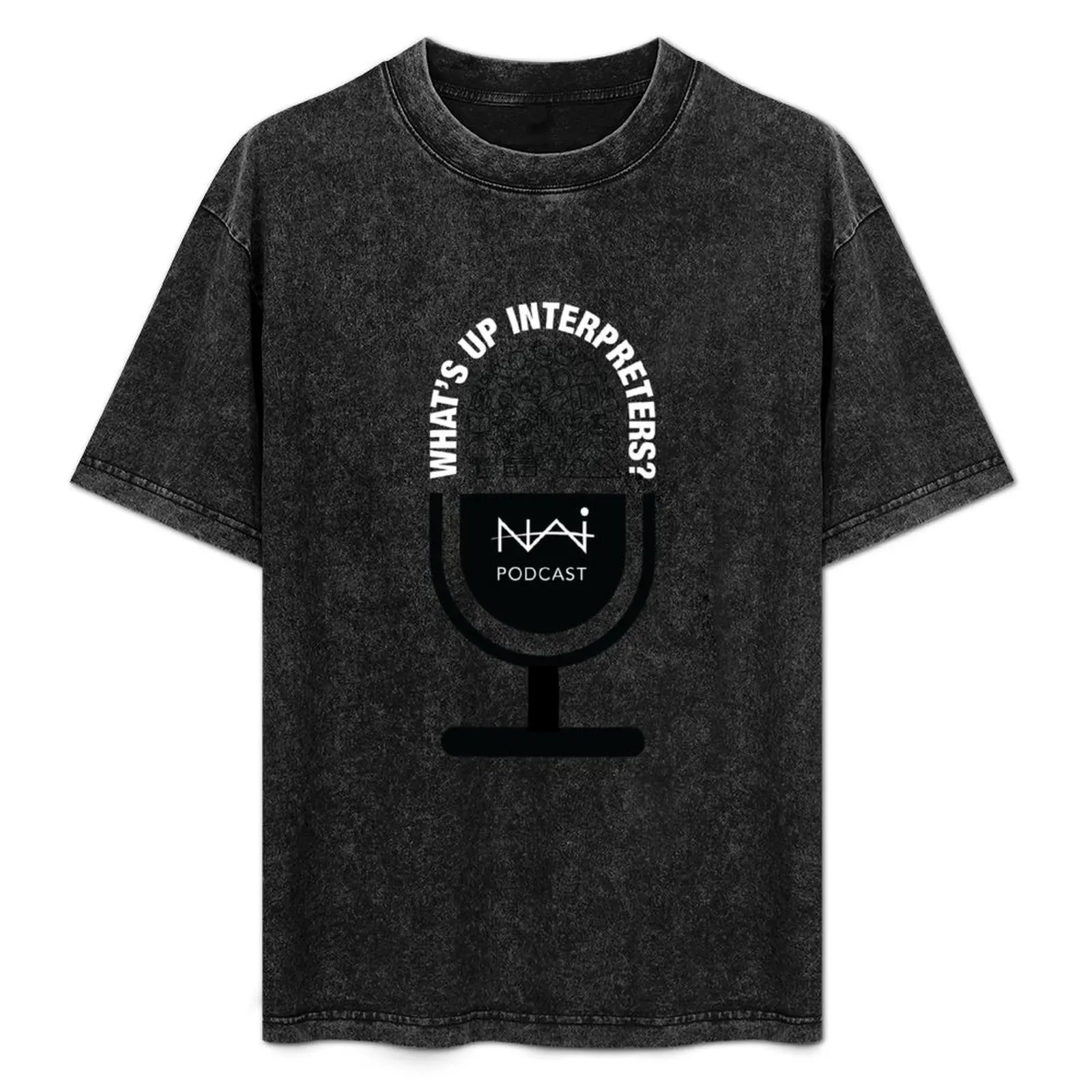 Quelle est la situation des interprètes ? T-shirt décontracté à manches courtes pour les fêtes NAI Podcast