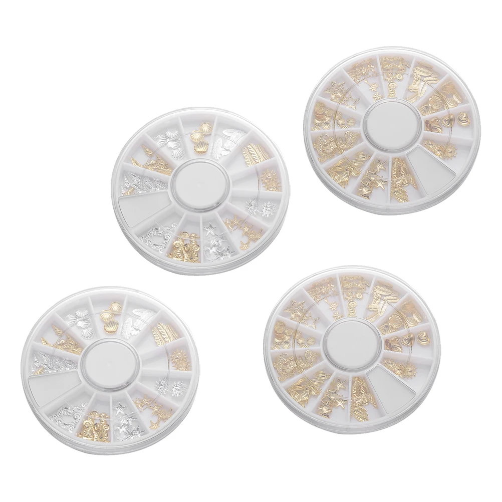 

Nail Art Alloy Patches DIY Manicure Decorations Stickers Lovely Charms Accessories Studs Girl Nail Art Studs Ornaments Easy