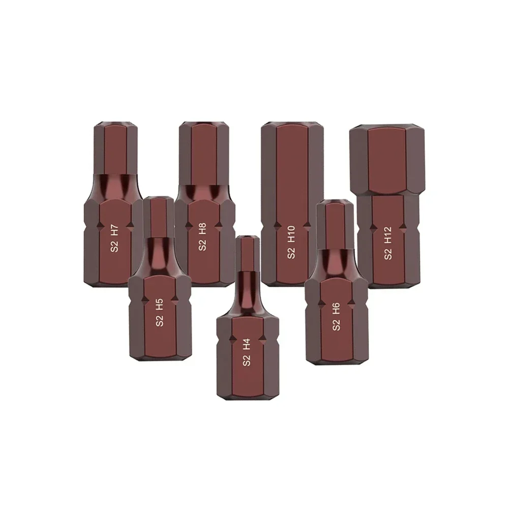 1PC 30mm Star Screwdriver Bit 10mm Shank Magnetic Screwdriver Bits For Impact Screwdriver Head H4/H5/H6/H7/H8/H10/H12