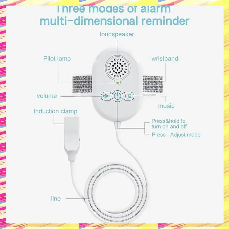 

ABJJ For CHILDREN Pee Alarm With Bedwetting Sensor-Loud Sound & Vibration For Potty Training Bedwetting Monitor