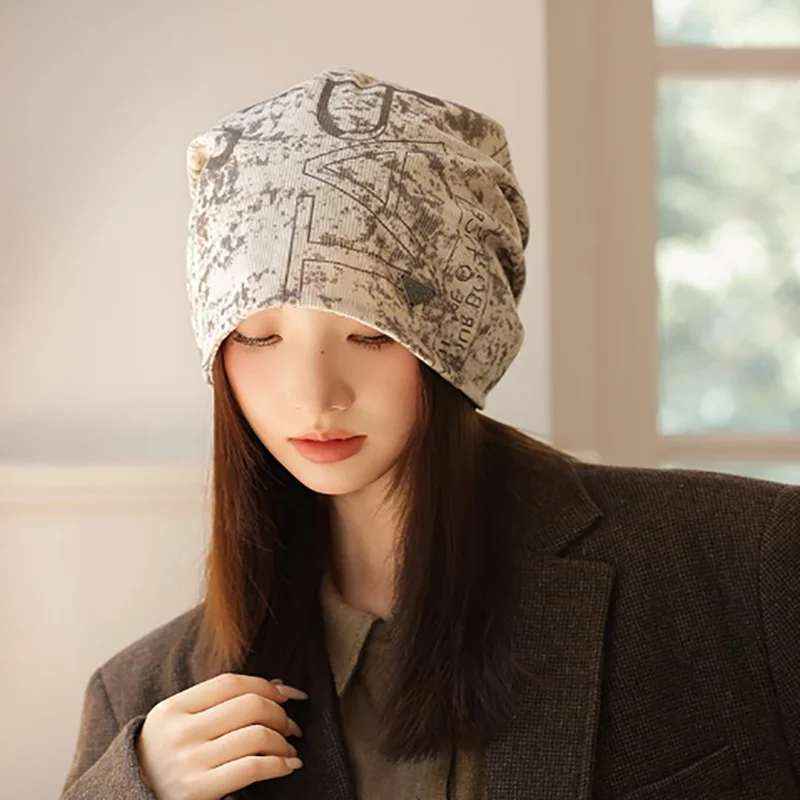 

Теплая уличная шапка для женщин, зимняя модная универсальная маленькая сумка, зимняя шапка для похудения, шапка с шариком для похудения