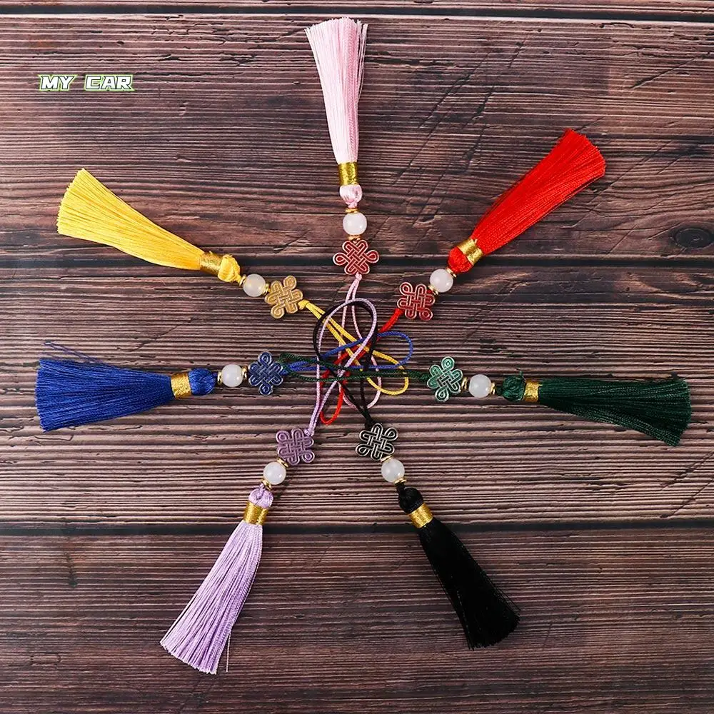 

Car Key Accessories Element Accessories New Year Decoration Ornaments Tassel Phone Pendant Chinese Knot Tassel Ornaments