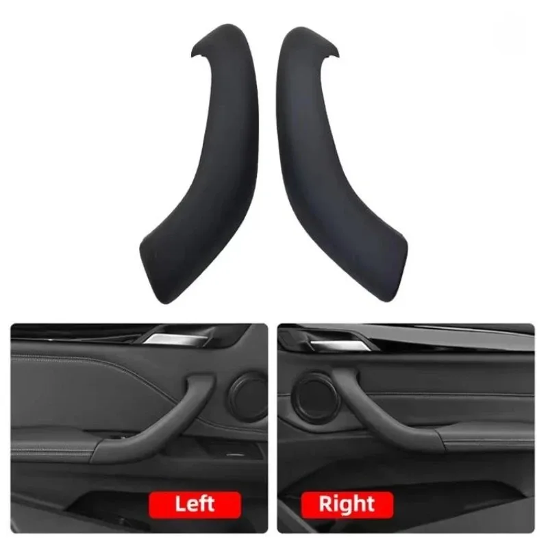 2pcs Car Interior Handle Inner Door Armrest Panel Pull For BMW X1 X2 F48 F49 51417417513 High Quality Car Inner Door Handle