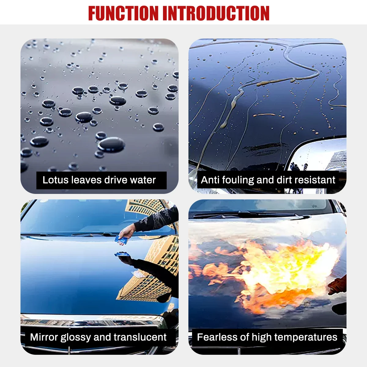 Car Ceramic Quick Coating Spray Nano Crystal Hydrophobic Layer More Shine Paint Coating Agent Car Polish G5 FORTICOATSPY