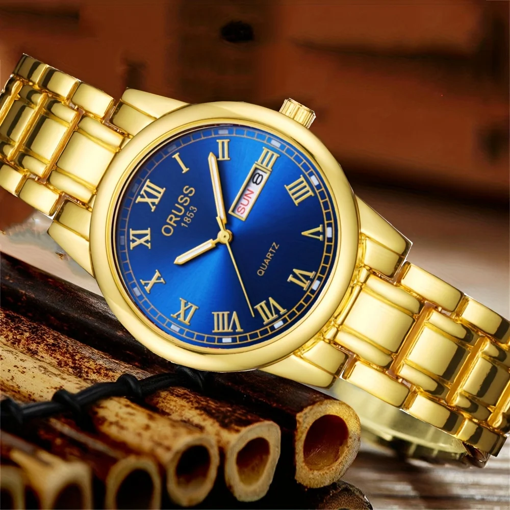 Orologio da donna unico Blue trend fashion everything splendido doppio calendario elegante orologio da donna casual