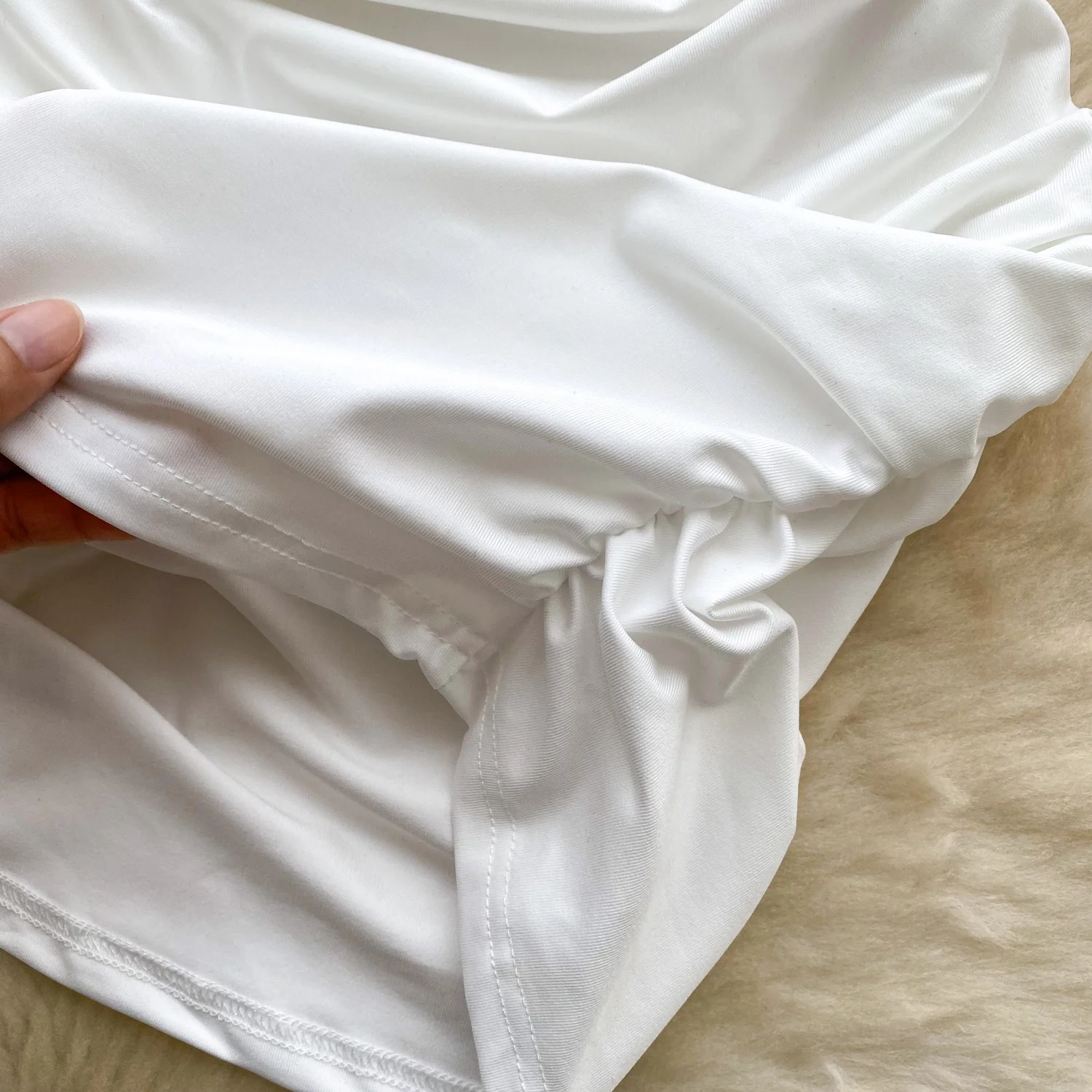 Chic vintage backless pleated solid slim Elegant Fairy korean fashion Boho Sundress women clothing