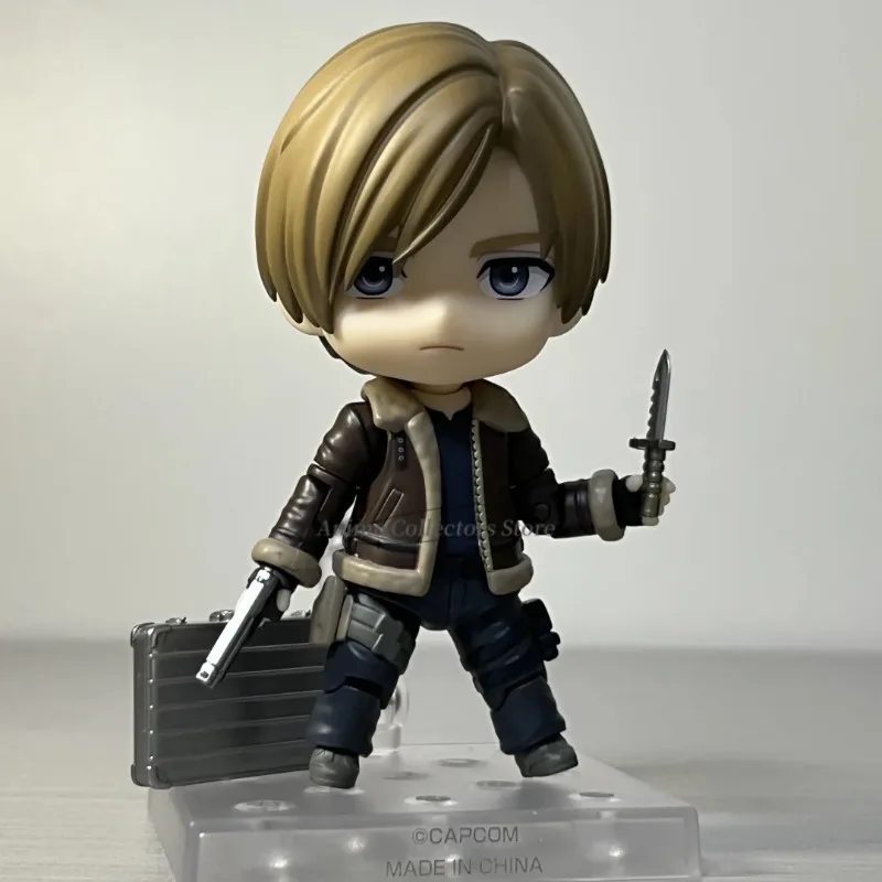 Good Smile Nendoroid Resident Evil 4 Remake 2337 GSC Leon S.Kennedy Leon·Scott·Kennedy Anime Figure Toys Model Ornaments Gifts