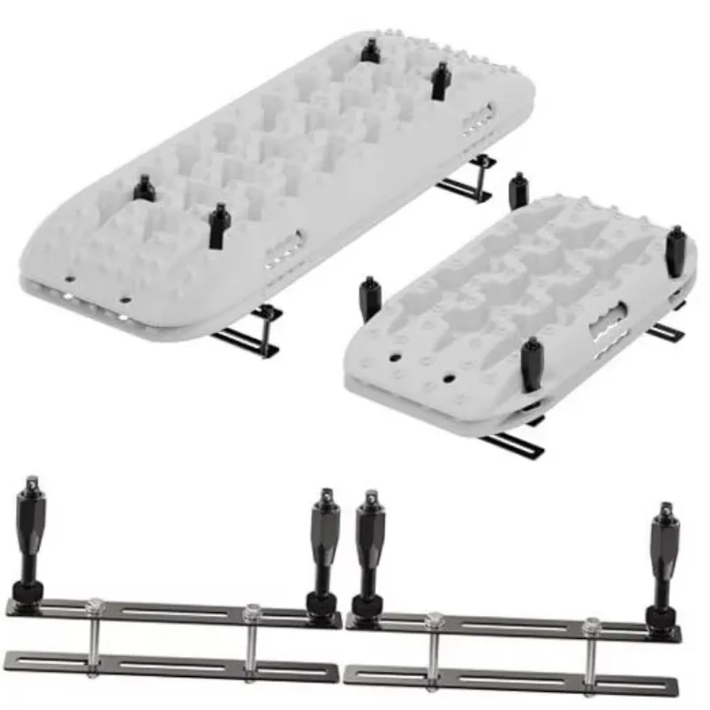 Recovery Board Mount Kit, Universal Bracket for Traction Tracks, Adjustable