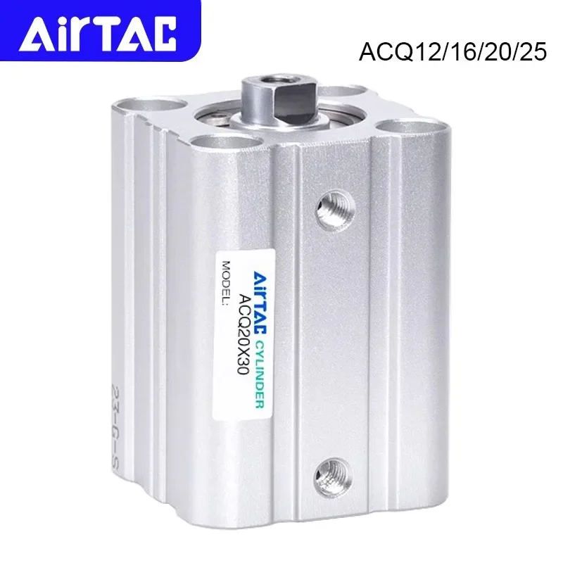 AIRTAC Original Pneumatic Compact  ACQ12 16 20 25 StrokeCylinder5 10 15 20 25 30 35 40 45 50 60 70 75 80 90 100mm  Double Acting