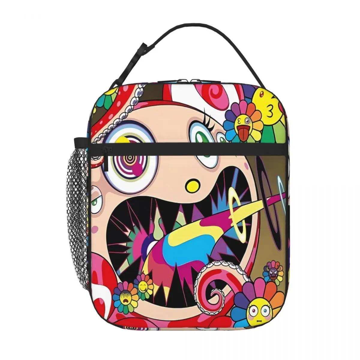 Hot Sale Mrdob In Space T Murakami Breathable Design Commuter Lunch Bag Boating Trip Waterproof Lunch Bag