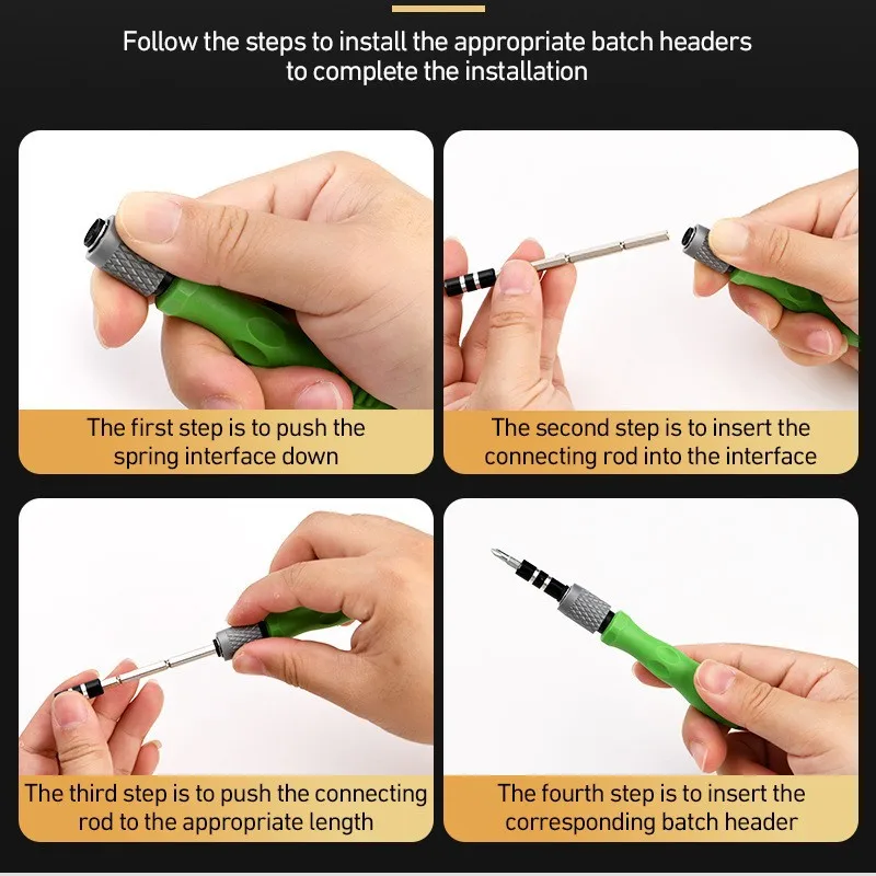 32 in 1 Mini Precision Screwdriver Set with Magnetic Bits Repair Tool Kit for Phone Mobile IPad Camera Maintenance