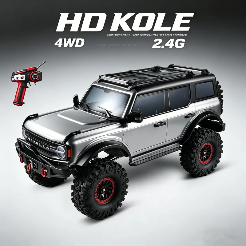 

Радиоуправляемый внедорожник 1:10 4WD 2.4G 4x4, краулер с лебедкой, обновленная версия, 45 минут работы от аккумулятора, для детей