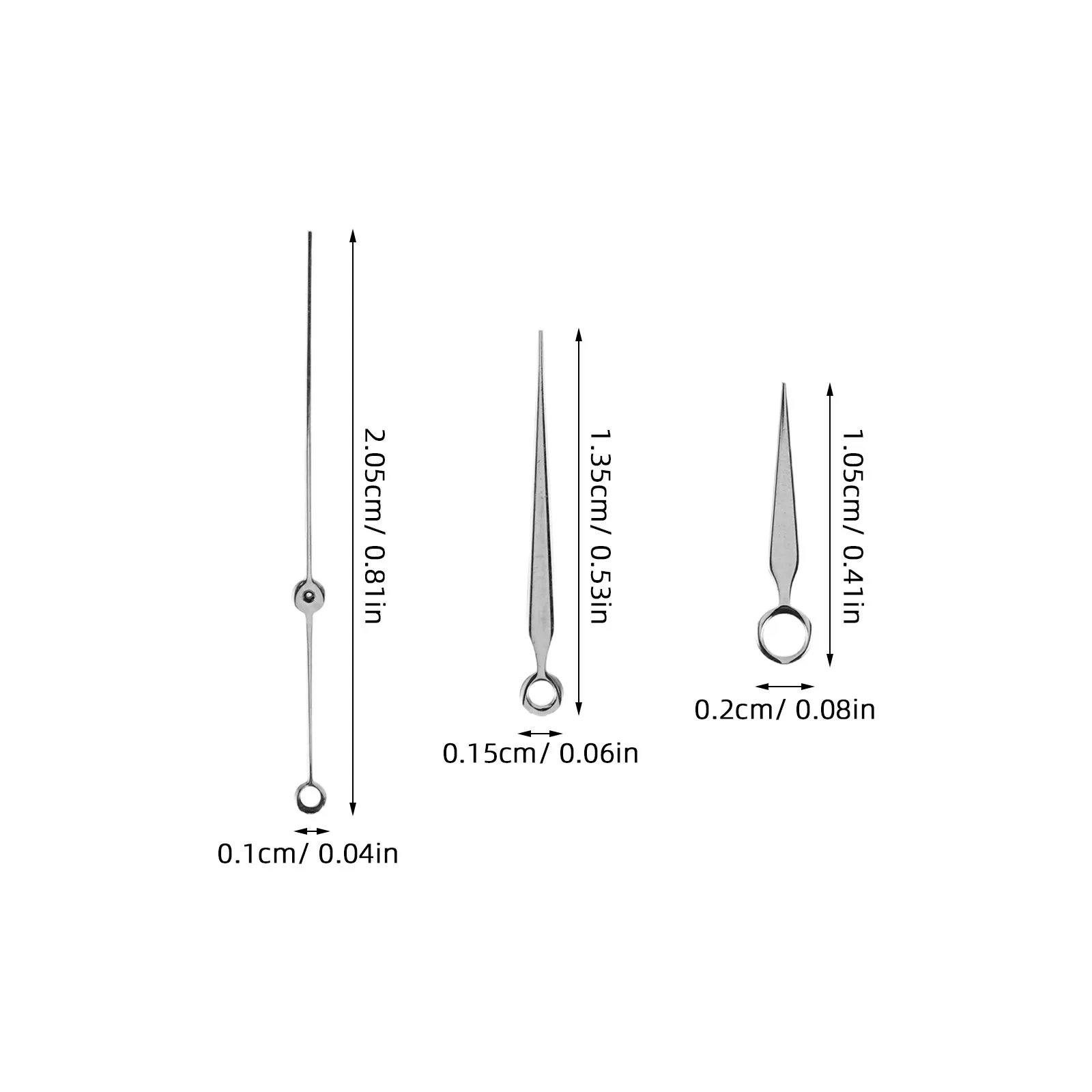 1Set Watch Hand Set Replacement For Watch Repair Brass Hands Shape 4R 7S Movements Hour Minute Second
