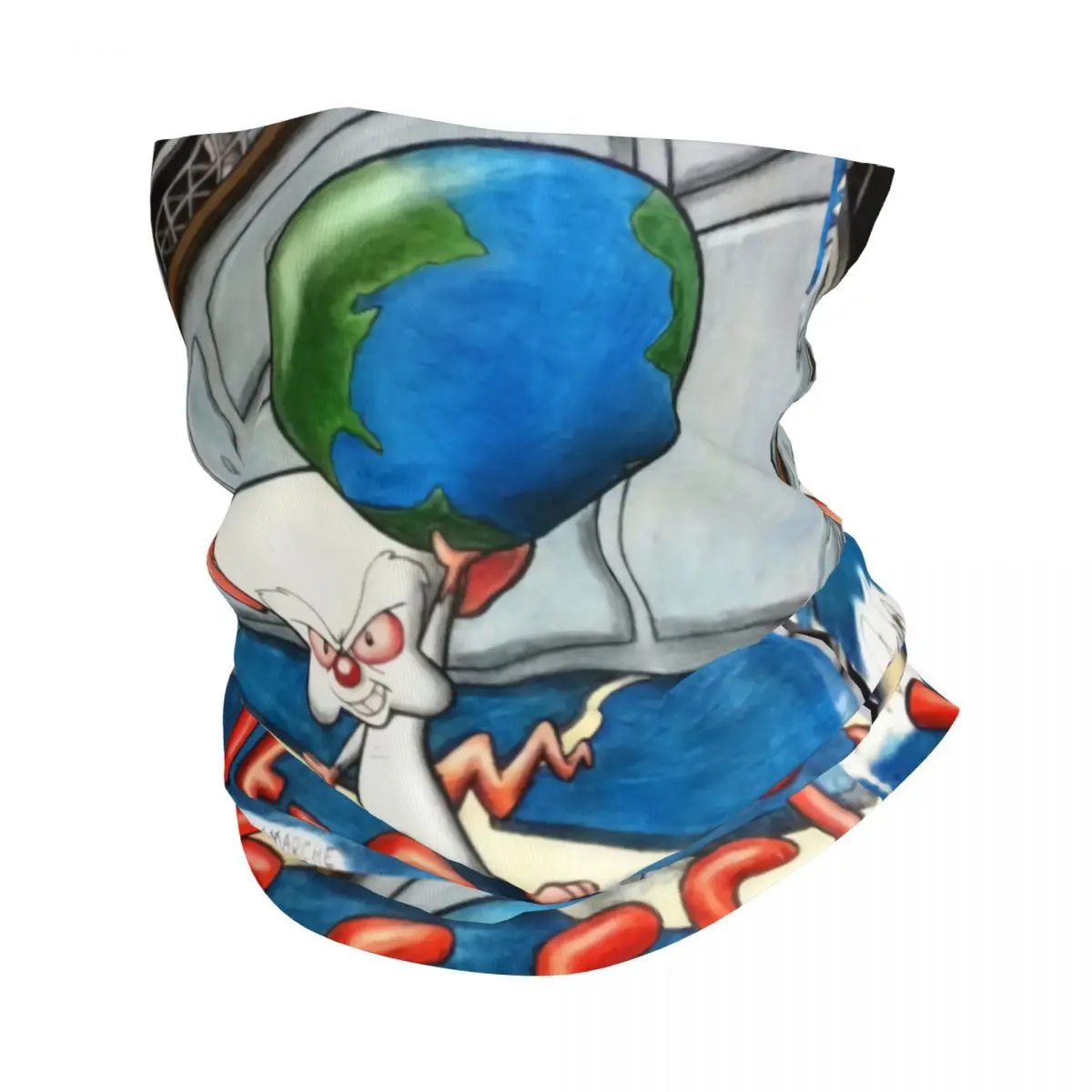 

Lift Up The Earth. Scarf Neckerchief Neck Face Mask Polyester