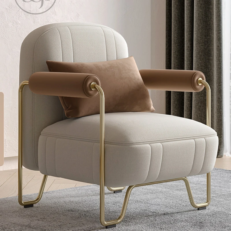 

TLL Chair Minimalistic Living Room Beauty Salon Single Seat Fabric Couch