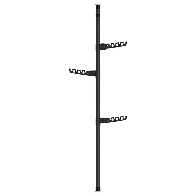 Overhead Coat Rack Floor-To-Ceiling Bedroom Simple Clothes Hanger Telescopic Clothes Rack