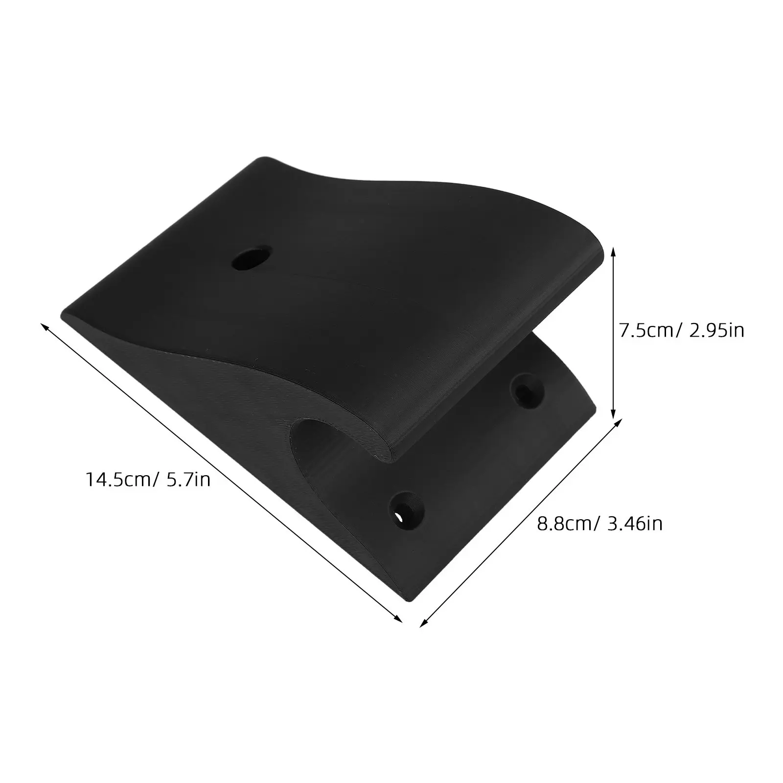 Wall Mounted Radio Bracket Heavy Duty Adjustable Angle for Fm Am Digital Radio Speaker Mounting Bracket Compatible with Most