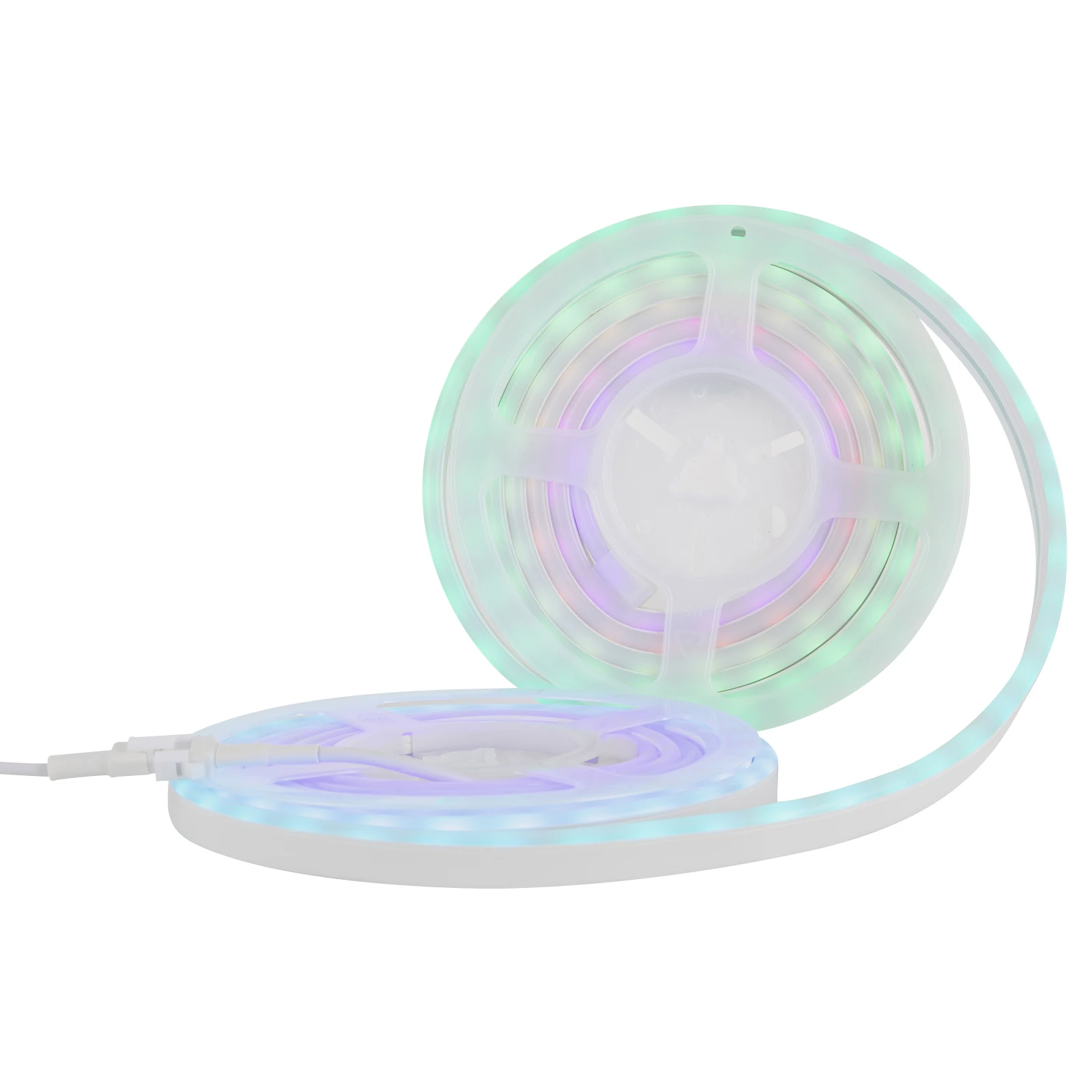 16.4ft RGB Lighting Strip, Waterproof IP67, Customizable Shapes, Remote Control, App-Control, Timing Support, Perfect for Home a