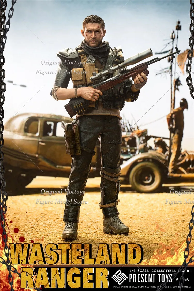 PRESENT TOYS PT-sp56 1/6 Scale Men Soldier Tom Hardy Classical Game Wastland Mad Max  Full Set 12-inch Action Figure Model