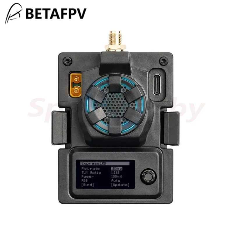 BetaFPV ELRS Micro 1 Вт 2,4 ГГц ersion радиочастотный модуль Встроенный охлаждающий вентилятор с поддержкой интерфейса JR Максимальная мощность 1 Вт для пульта дистанционного управления