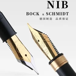 SCHMIDT NO.5 No.6 Germany JOWO BOCK Fountain Pen Nibs 18K EF/F/M 0.38MM 0.5MM 0.5MM Nib Luxury Office Student Writing Supplies