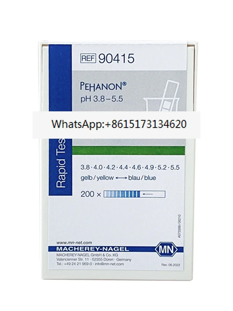 

Germany MN90415 90423 90416 imported PH test strips for precision pH testing