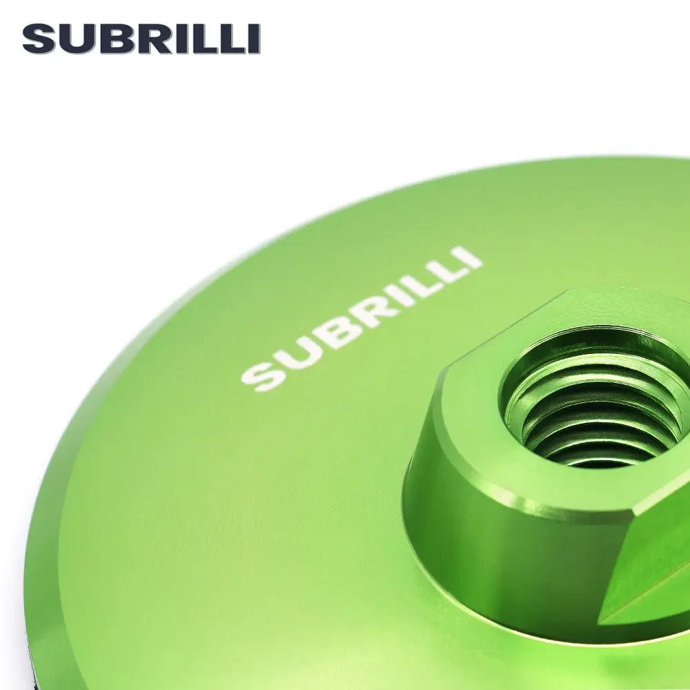 SUBRILLI-almohadilla de respaldo de aluminio de 4 \