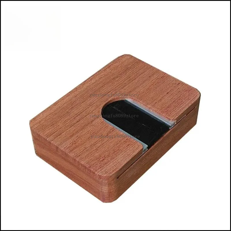 Premium Black Walnut Display Case, Solid Wood Storage Box with Clear Glass Lid, Dustproof Collector Organizer