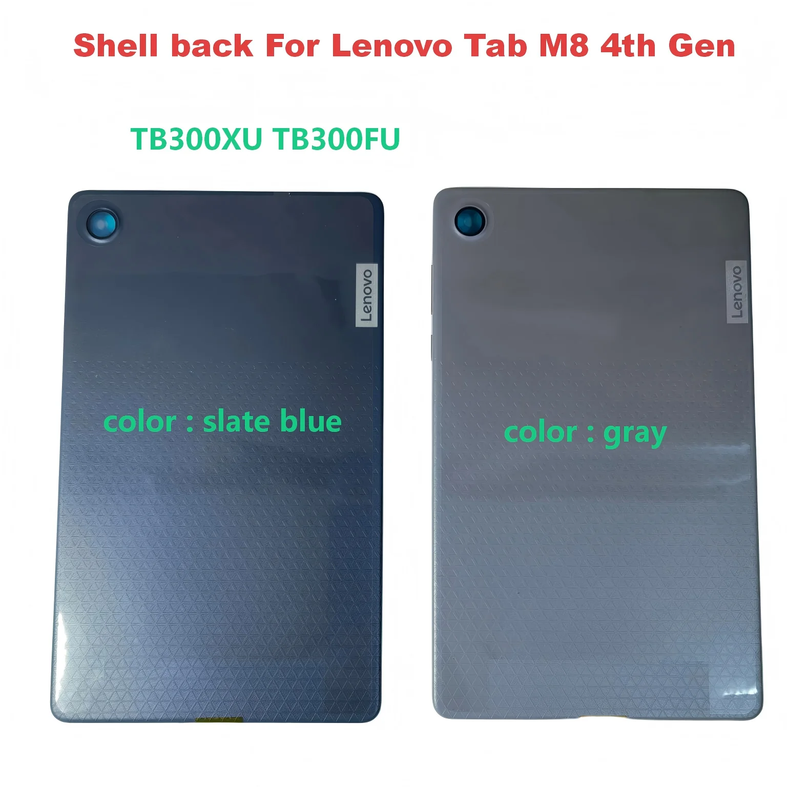 shell back For Lenovo Tab M8 4th Gen TB300XU TB300FU  Battery Cover Back Case Accessory Replacement