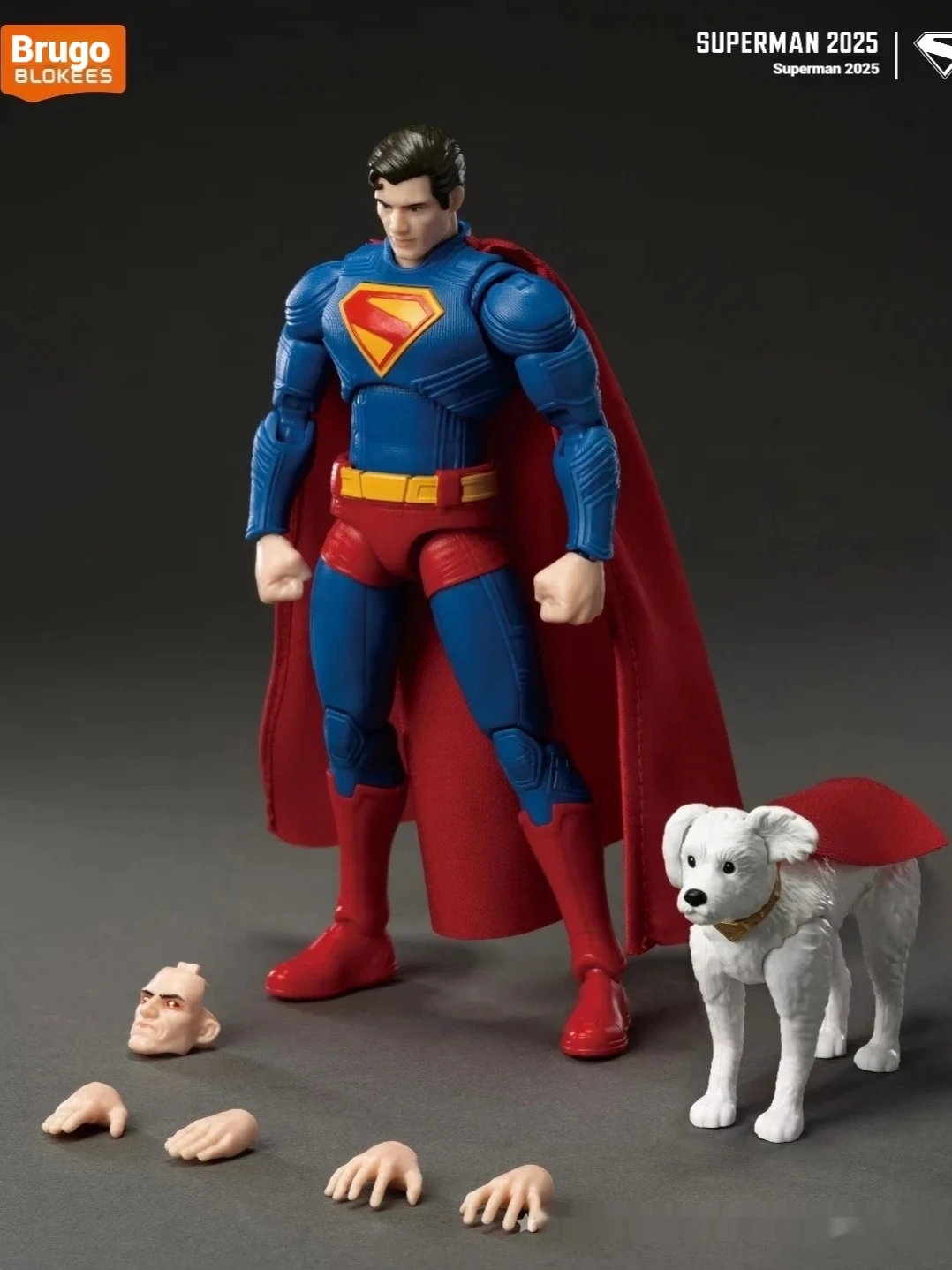 

Blokees Superman 2025 Ultra Edition Handheld Building Construction Set Action Figure Toy for Boys DC Hero Theme Collectible