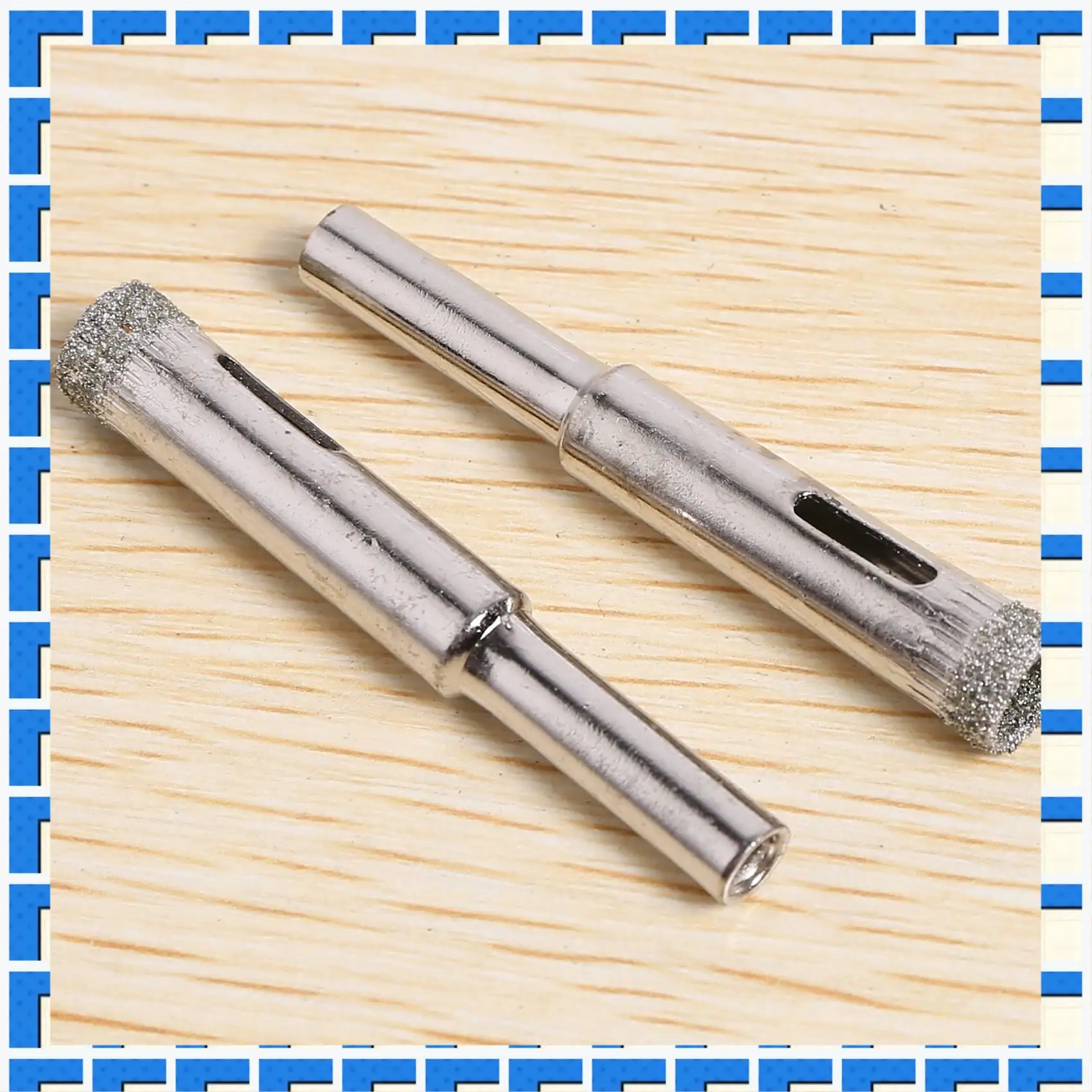 

ABNG 50 Pcs Diamond Coated Drill Bit For 8 Mm Diamond Pointed Hole Saw, For Tiles, Glass, Kitchen Ceramics, Marble