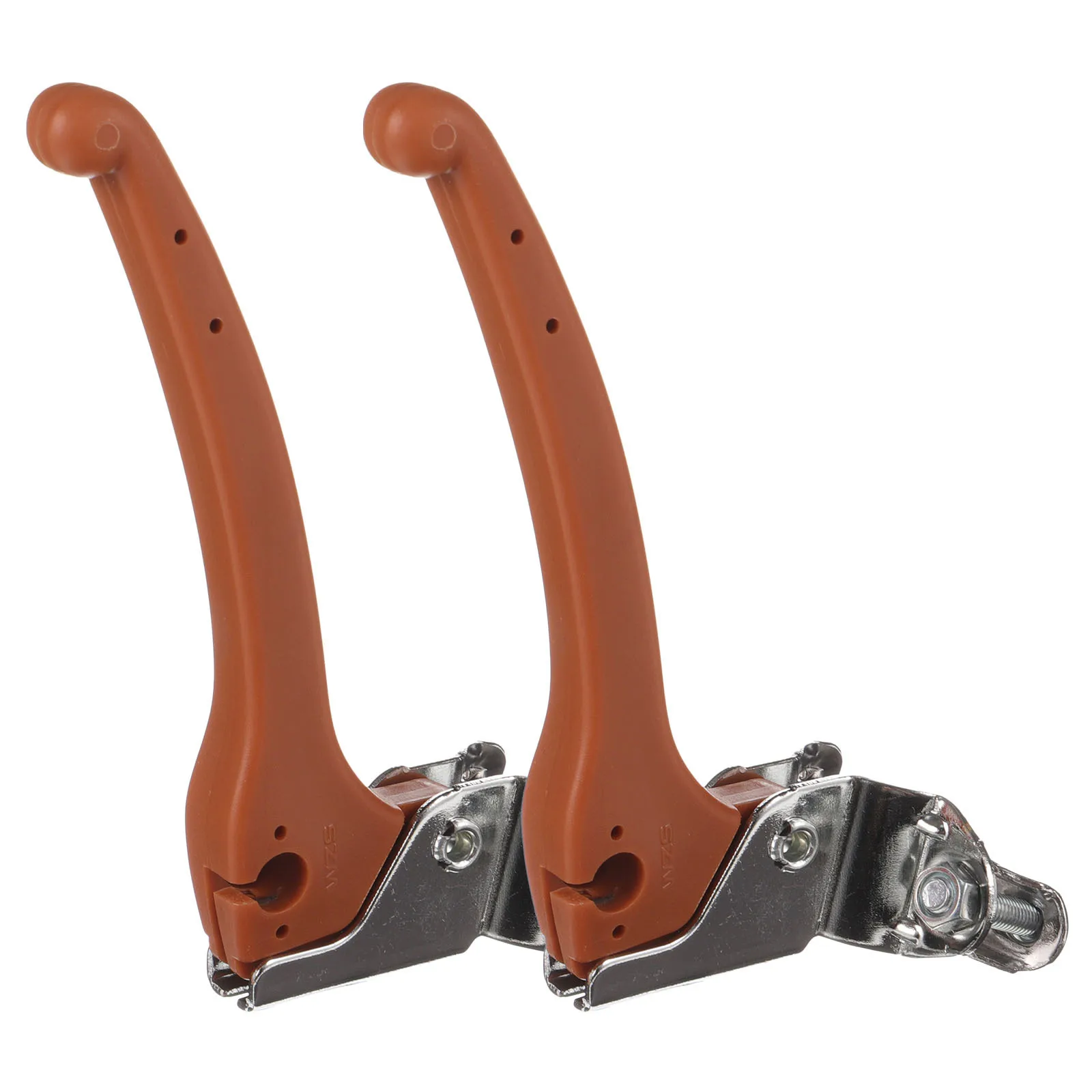 

2Pcs Bike Brake Lever Replacement Aluminum Alloy Plastic Handlebar Brake Light Strong for Cycling Travel Race Bike Braking