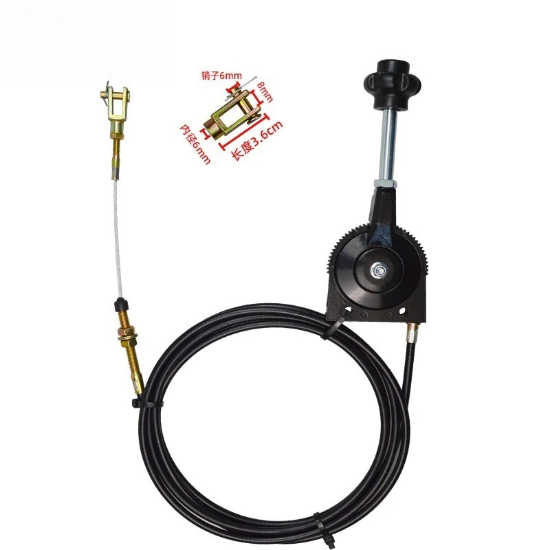 Excavator, hand throttle cable, controller, car, manual throttle cable, truck throttle control cable