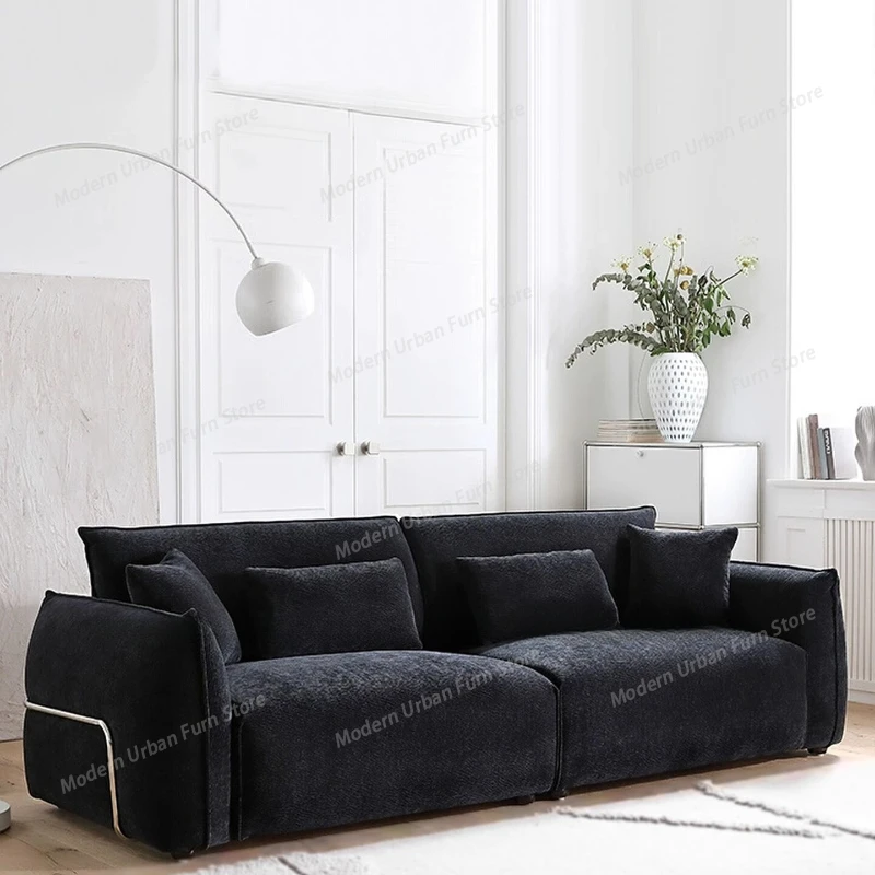 creative Love Seat Living Room Sofas Bedroom Cloud Nordic Lazy Living Room Sofas Replica Modern Muebles Postmodern Furniture