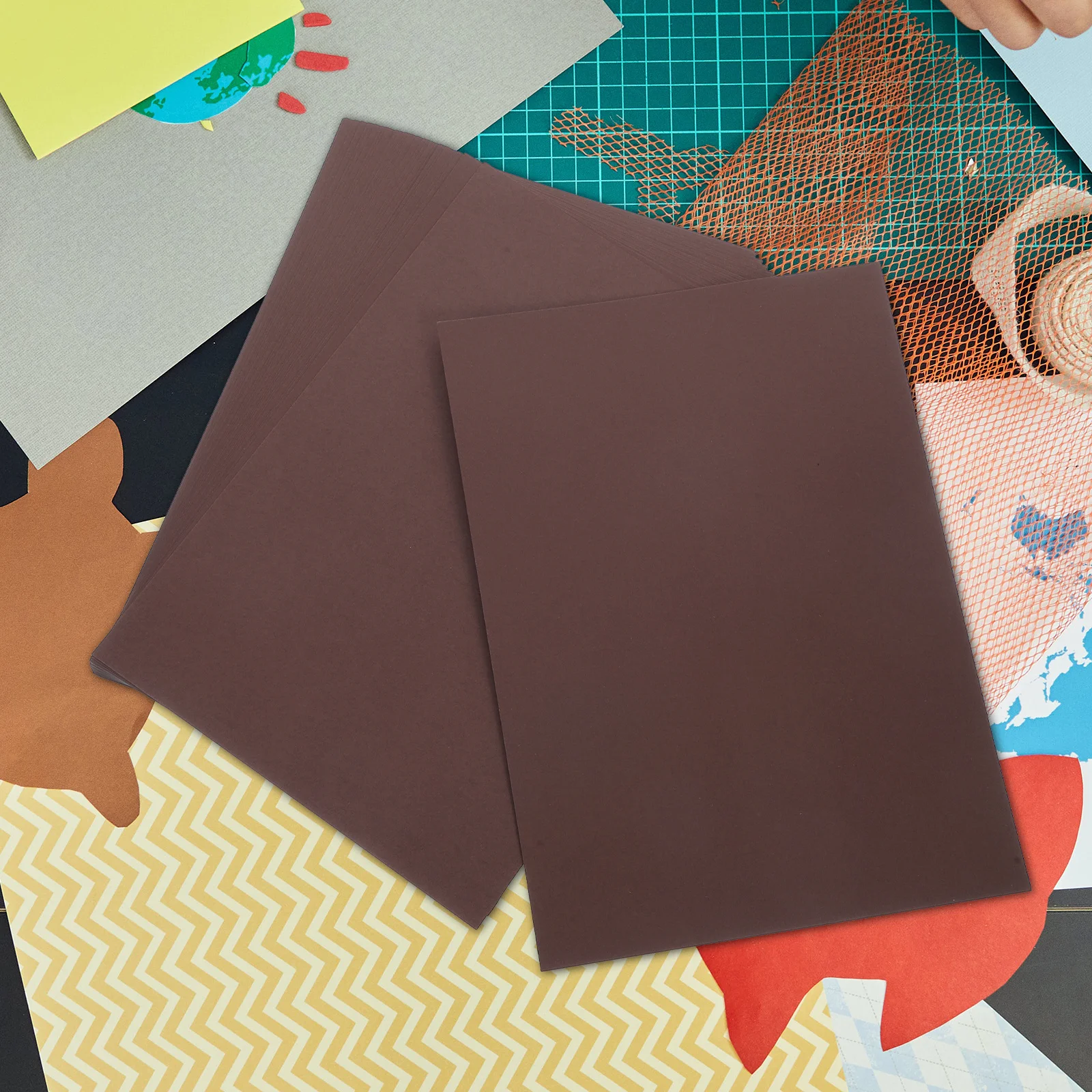 30 قطعة من أوراق البطاقات ذات اللمسة النهائية السلسة لمشاريع DIY الإبداعية ورق سميك متعدد الأغراض لتلوين رسم اوريغامي #6