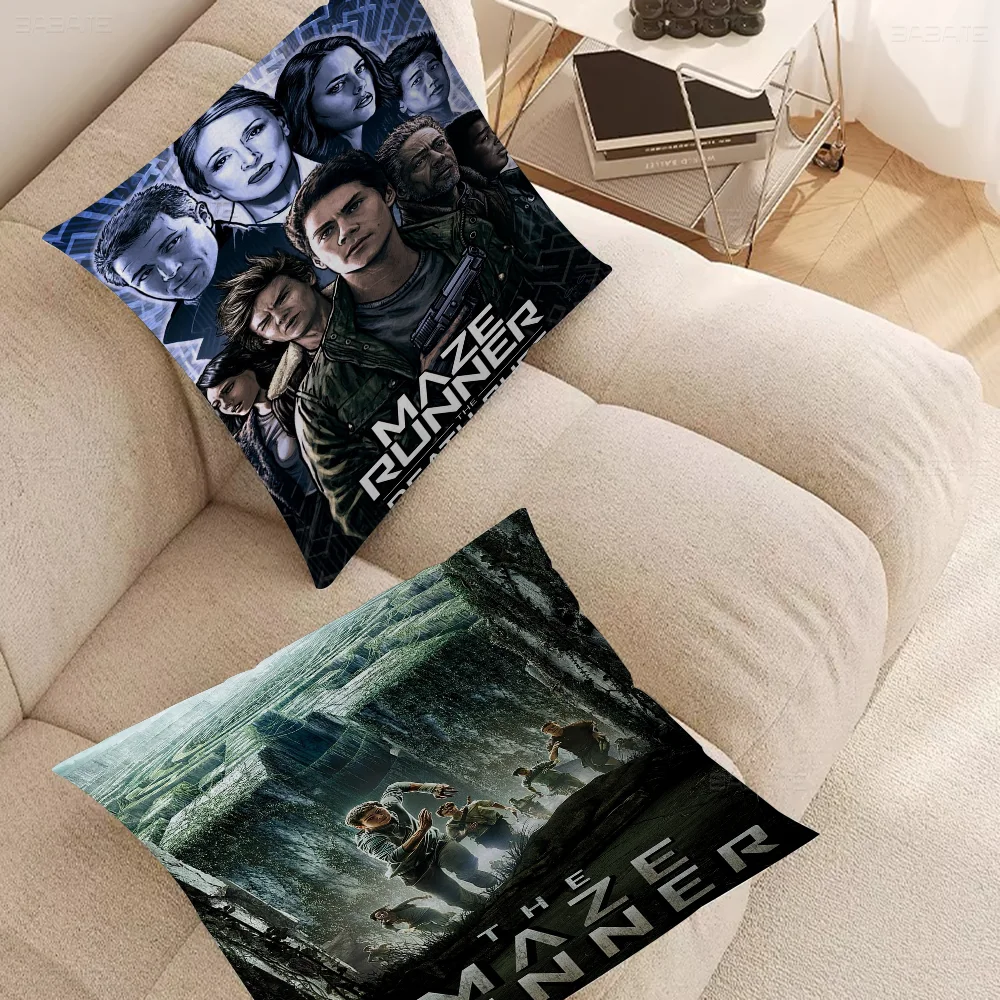 

Movie Series The Maze Runner Pillowcase Toon Gift Cushion Cover Bedroom Home Sofa Chair Seat Decor Pillow Case