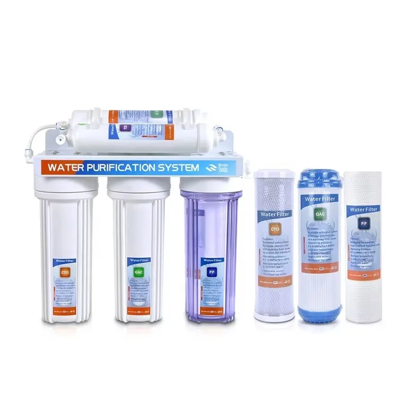 Ultra-Filtration Under Sink Water Filter System, 5-Stage Sink Water Filter Tankless UF Water Purifier