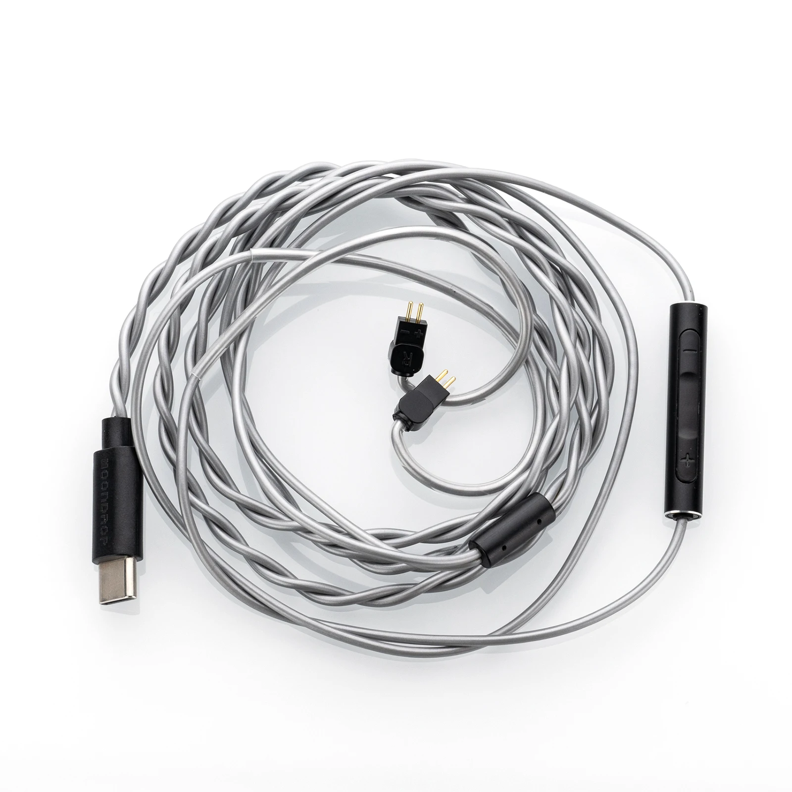 Preordine Moondrop CDSP Nuovo online interattivo DSP USB-C Cavo di aggiornamento per auricolari USB-C Connessione cablata Cavo in rame privo di ossigeno