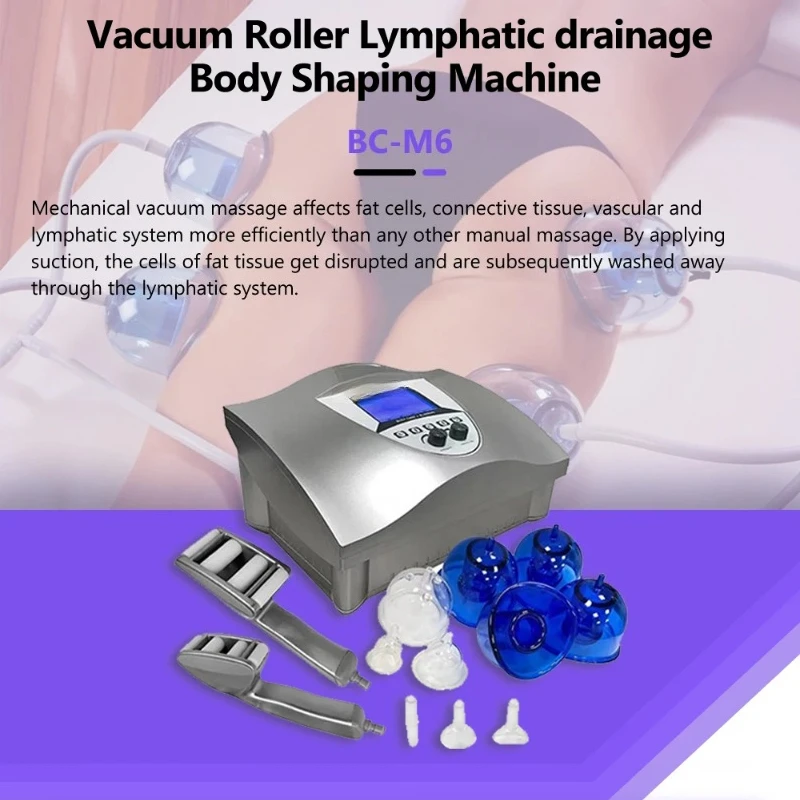 Vacuum Massage Butt Cupping Therapy Lymph Drainage Massager Buttock Enlargement Machine