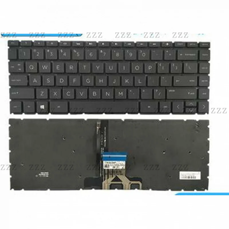 ZZ New For HP home 14S-DK 14-DP 14-CR 14S-CF 14-CE 14-DK Keyboard Backlit US