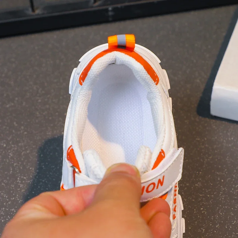 Children\'s Sneakers Lightweight Children Boys Girls Casual Shoes Soft Bottom Breathable Boys Girls Kids Sports Student Running