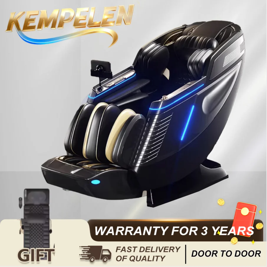 

Dual-Core 4-Hand Massage Chair – Full Body Airbag Wrap, Optical Body Scan, Extended SL Track, Deep Leg & Foot Massage