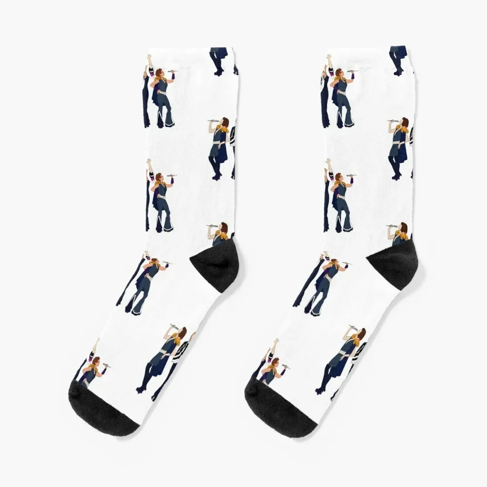 

Mamma Mia Donna and the Dynamos Socks new year valentine gift ideas Men Socks Luxury Brand Women's