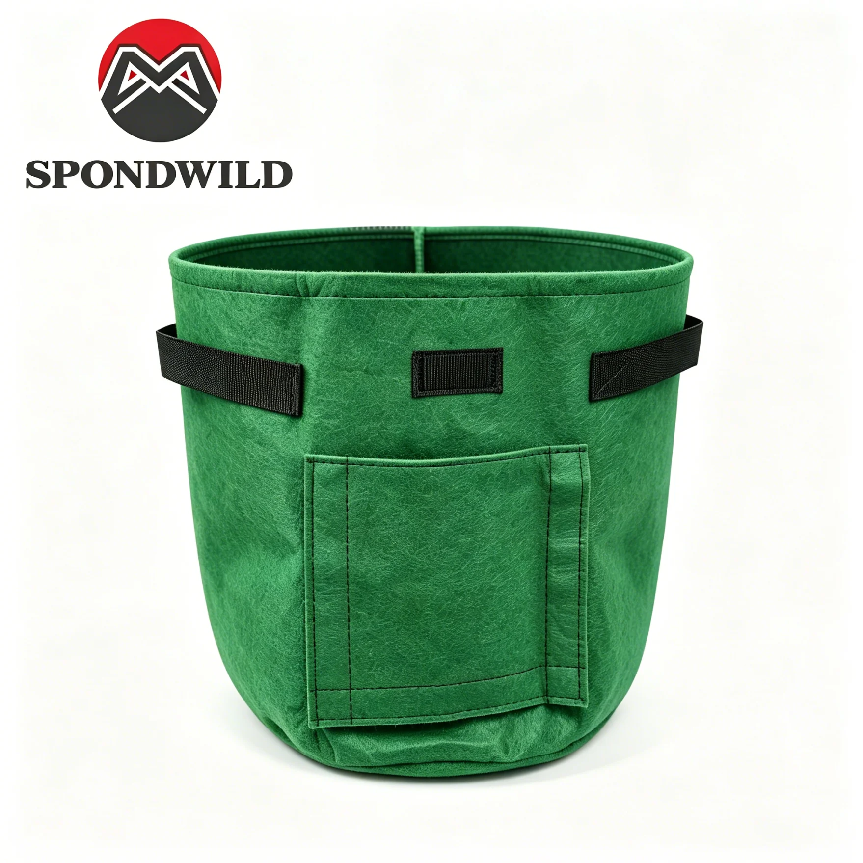 SPONDWILD Potato Grow Bag, Non‑Woven Fabric Planter Bag with Access Pocket & Handles, Breathable Plant Growing Pot for Vegetable