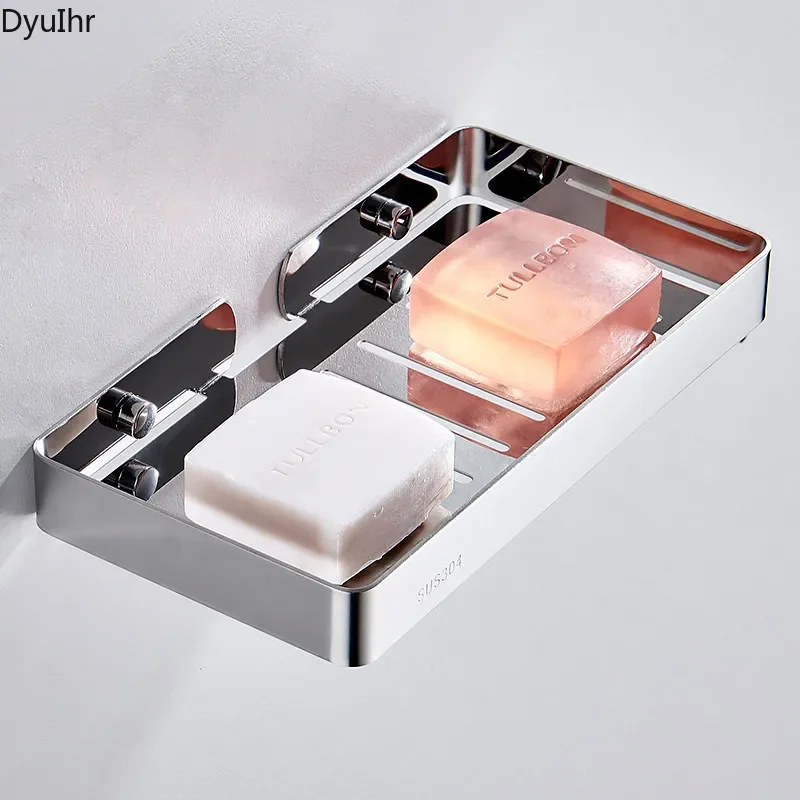 

DyuIhr держатель для мыла из нержавеющей стали слив для унитаза настенная полка для хранения мыльница полка для ванной комнаты аксессуары для ванной комнаты 1 шт.