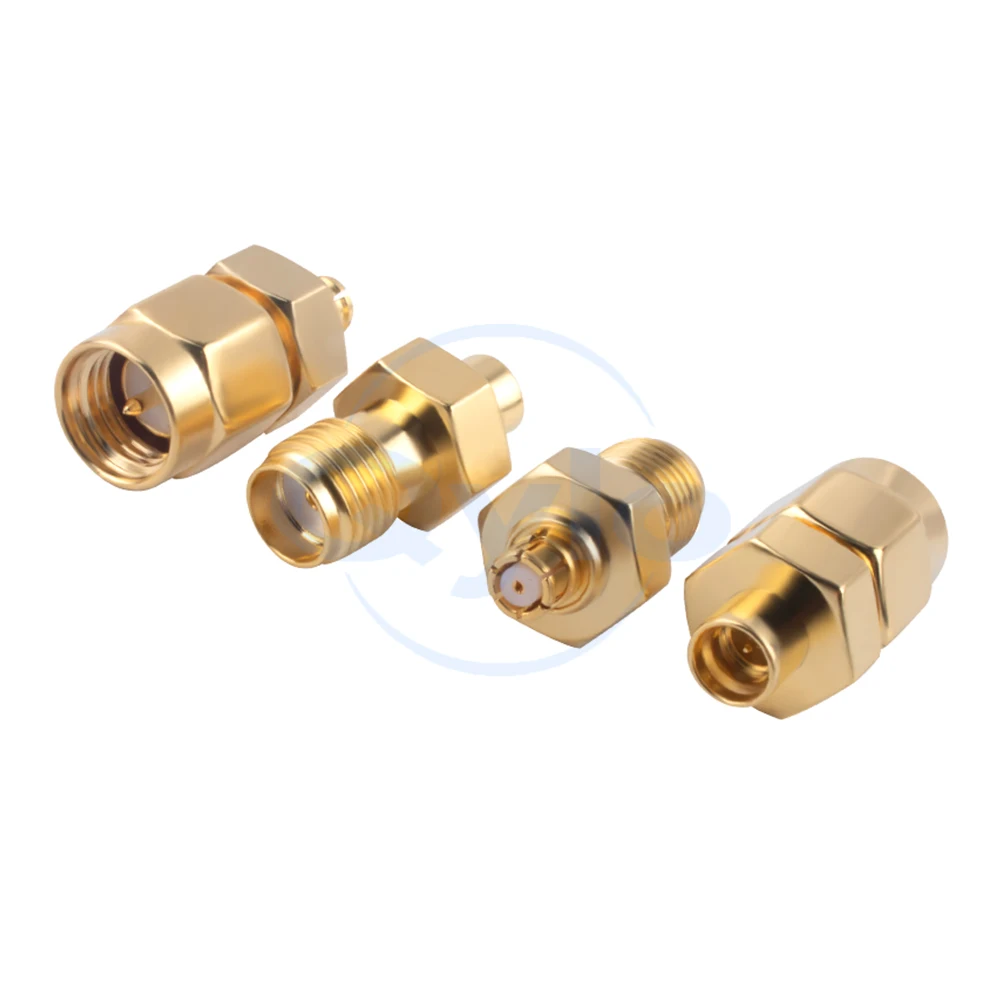 (1 pcs) SMP male to SMA female adapter SMA/SMP-KK-JK-JJ SMA to SMP Radio Frequency Coaxial Adapter