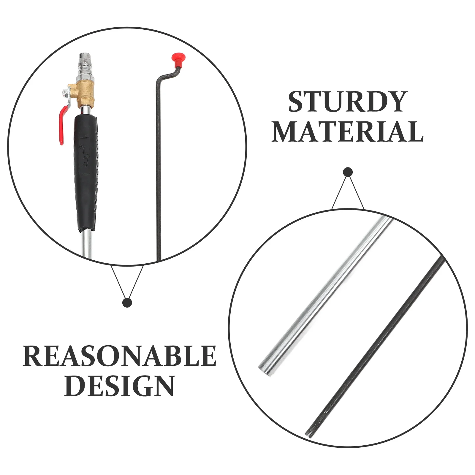 التضخم السريع ظرف الهواء سريع منفاخ الإطارات متعدد الوظائف هوائي قضيب شاحنة الإطارات تشاك مرفق ضاغط الهواء