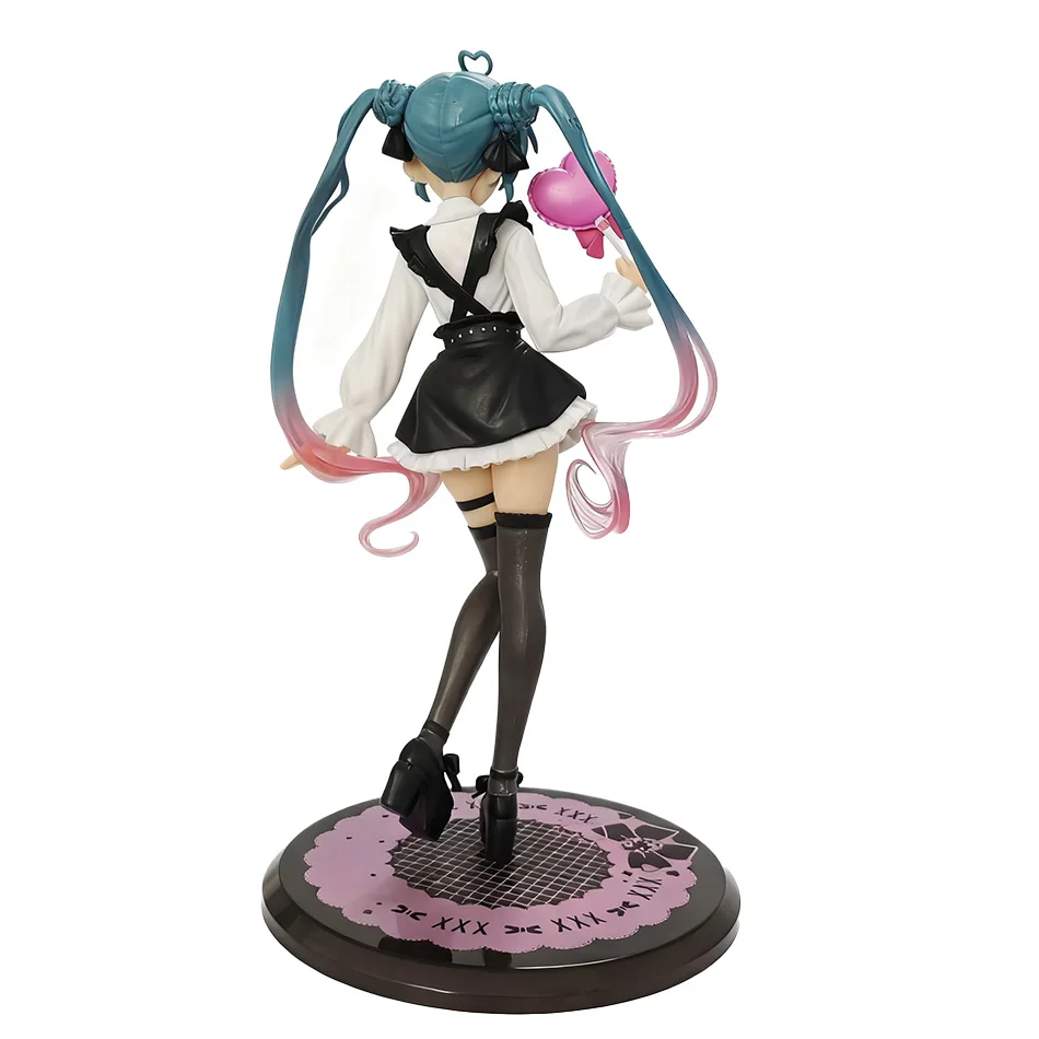 19cm Sexy Girl Hatsune Miku Anime Figure Fashion Subclture Miku Action Figure Room Decorations PVC Collection Model Doll Toys