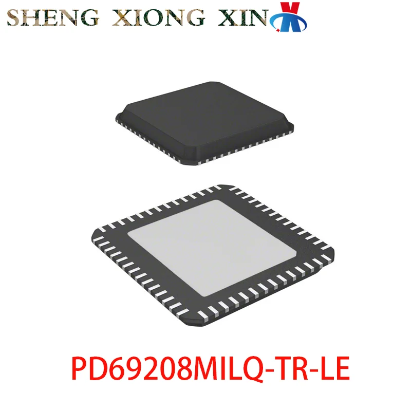 5pcs/lot 100% NEW PD69208MILQ-TR-LE 56-QFN Power over Ethernet PD69208M 69208 Integrated Circuit