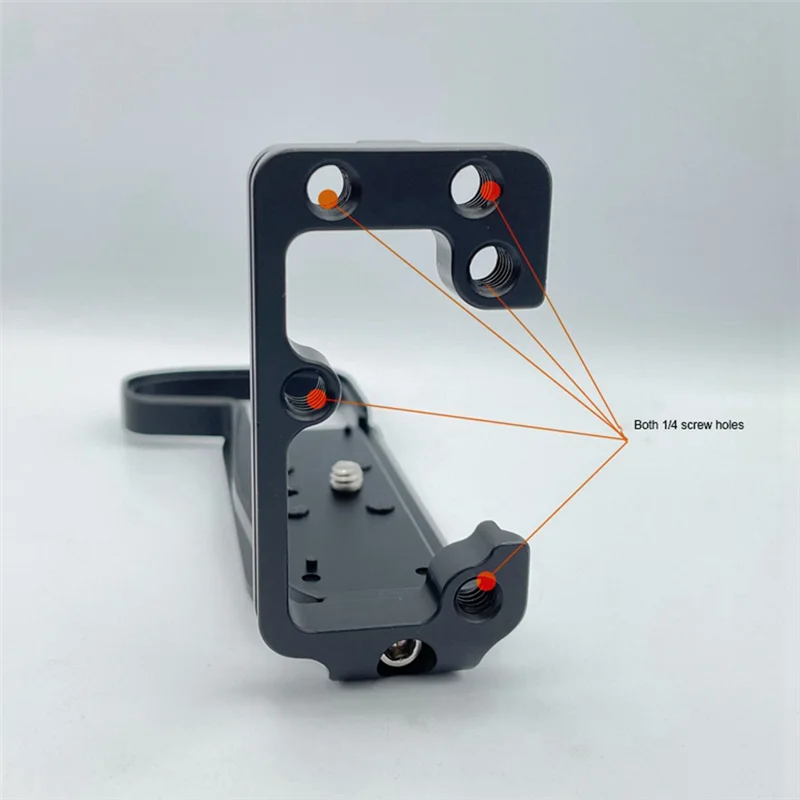 ZIZI Quick Release Plate for R8 for RP Camera Stabilizer Vertical Racket Handle L Plate Holder Hand Grip